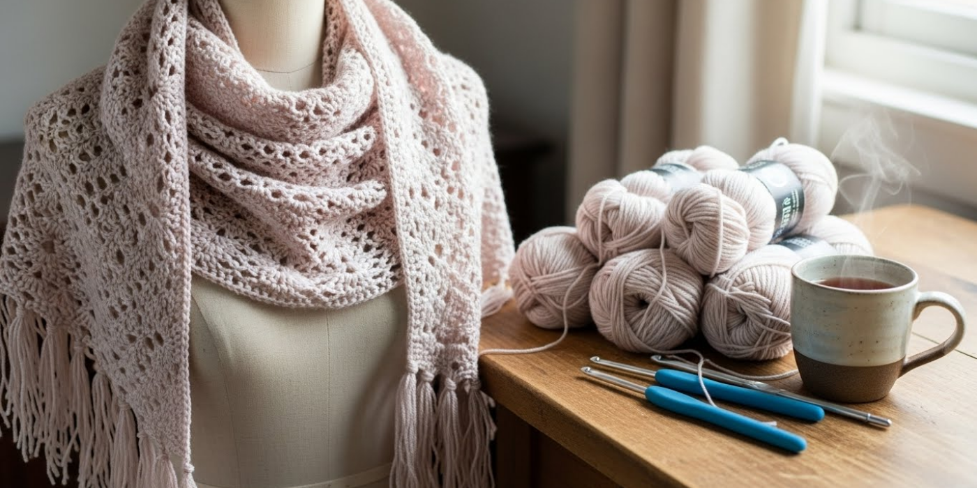 Beautiful Crochet Shawl Patterns for Elegant Outfits