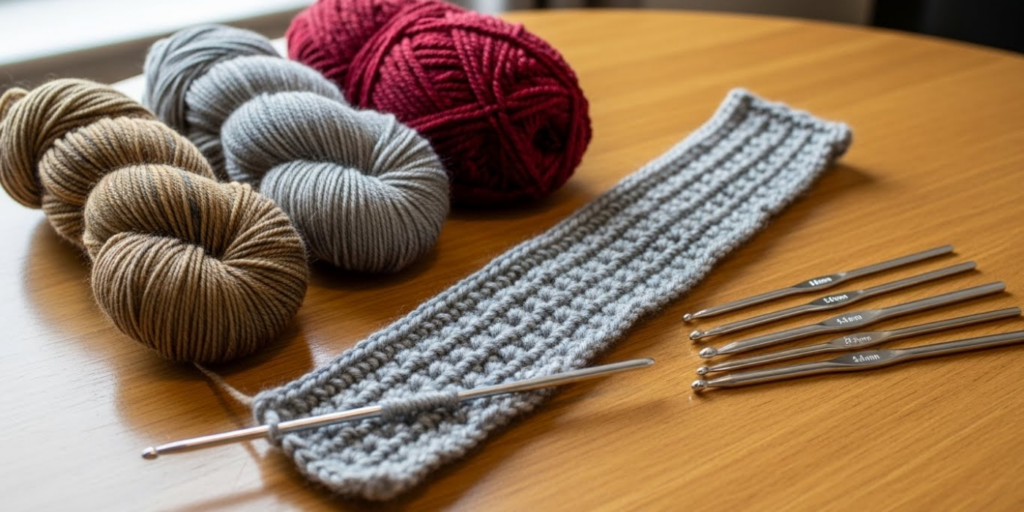 Choosing the Right Yarn and Hook for Your Scarf