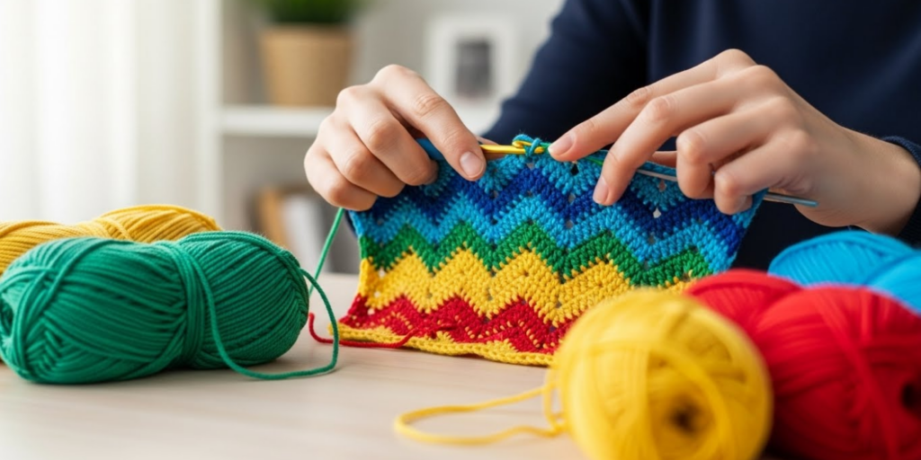 How to Crochet Intricate Chevron and Wave Patterns