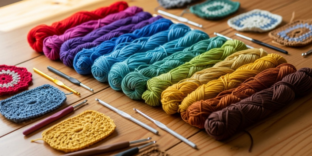 How to Pick the Perfect Yarn Color Palette for Projects