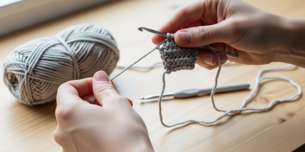 How to Tension Yarn with Your Non-Dominant Hand