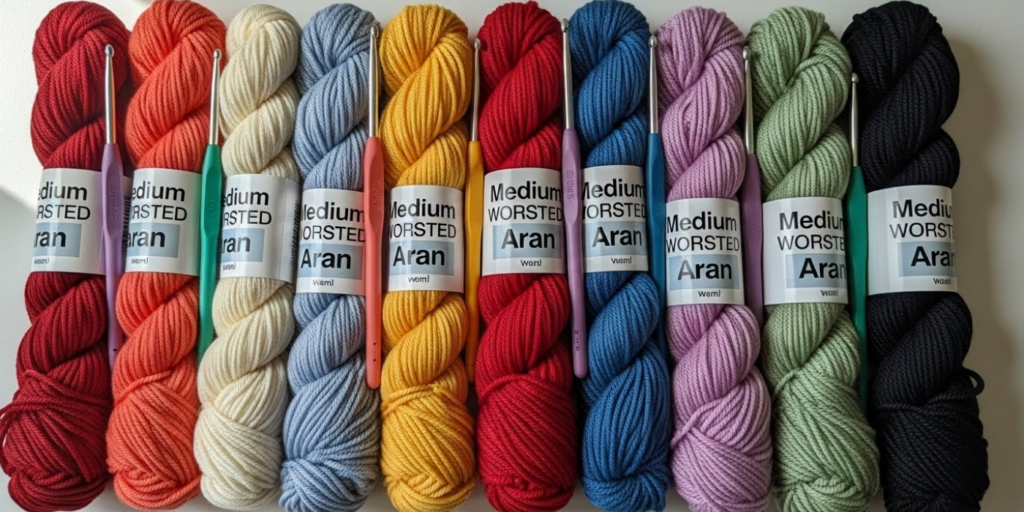 Medium-Weight (Worsted or Aran) Acrylic Yarn – The Gold Standard