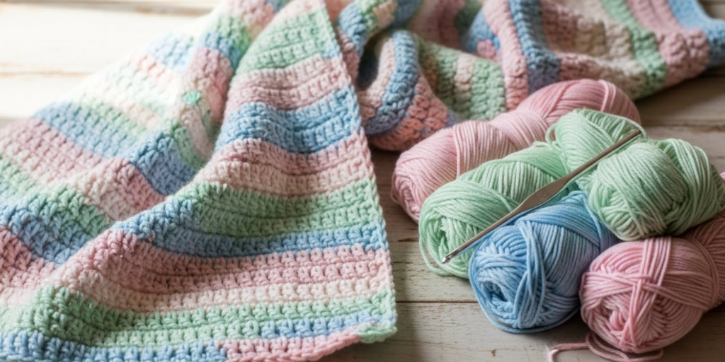 Pattern #1_ The Classic Single Crochet Blanket (Simple, Dense, and Cozy)