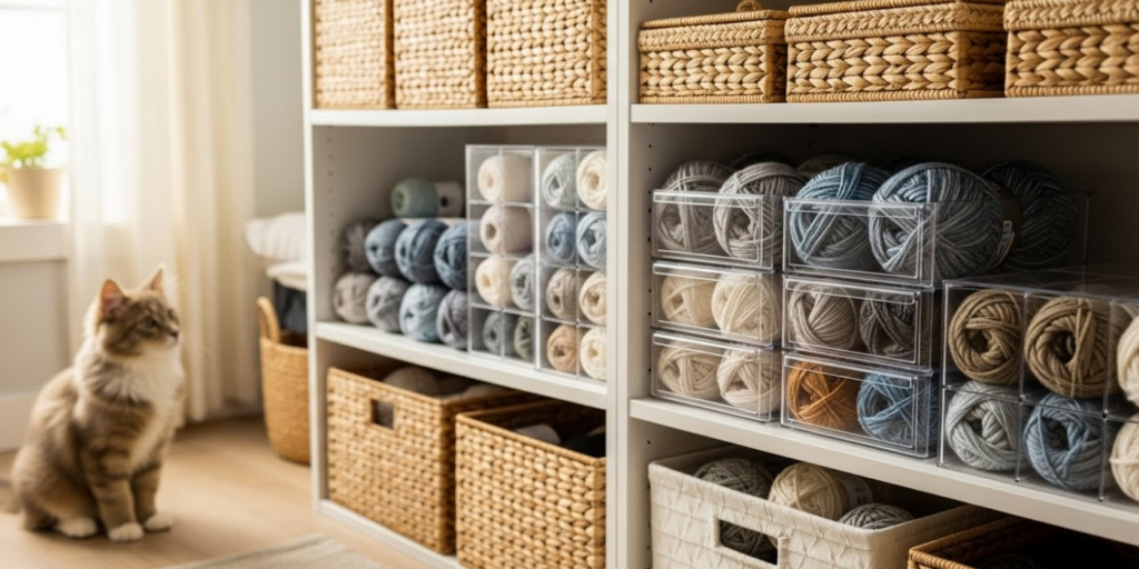 Pet-Proofing Your Yarn_ Smart Storage and Boundaries