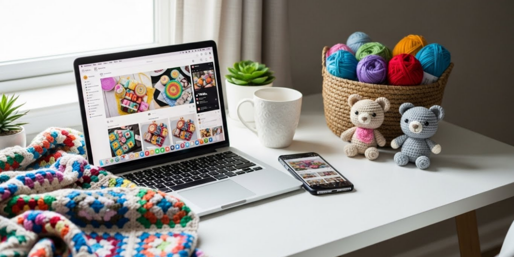 Social Media Strategies for Crochet Sellers and Designers