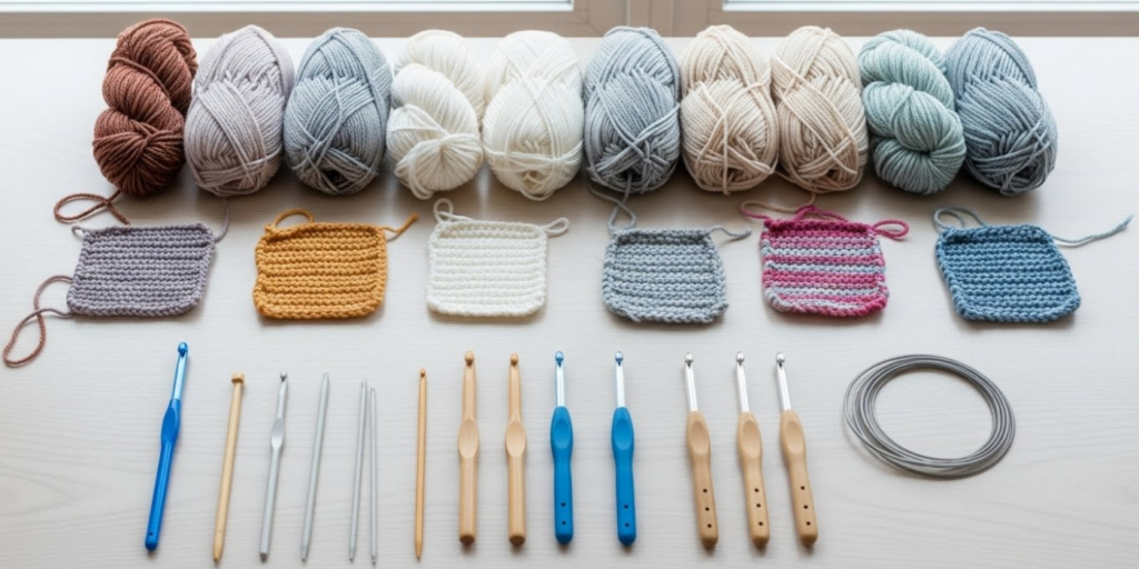 Top Fiber Types for New Crocheters and Knitters