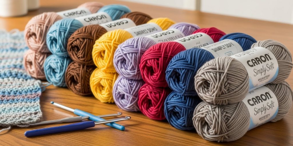 Top Pick #1_ Caron Simply Soft (Worsted Weight)