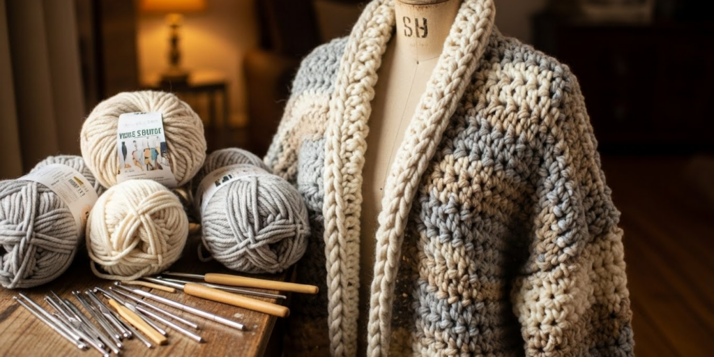 Winter_ The Oversized Cardigan – Chunky, Luxe, and Made for Lounging