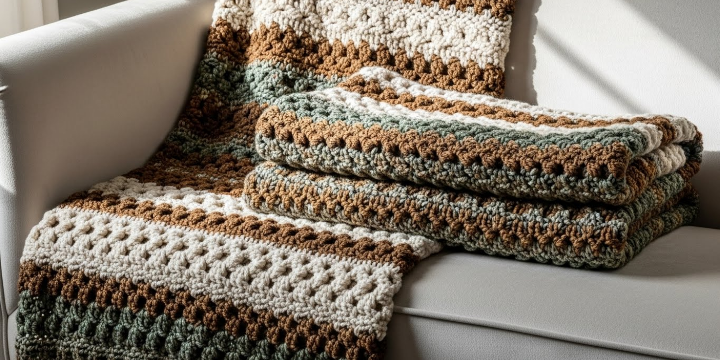 Textured Crochet Blanket Patterns for Advanced Makers